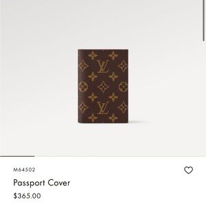 100% authentic Louis Vuitton passport holder with 0 damage